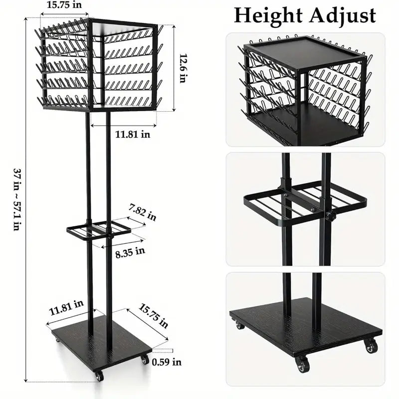 Braiding Hair Stand with Tray