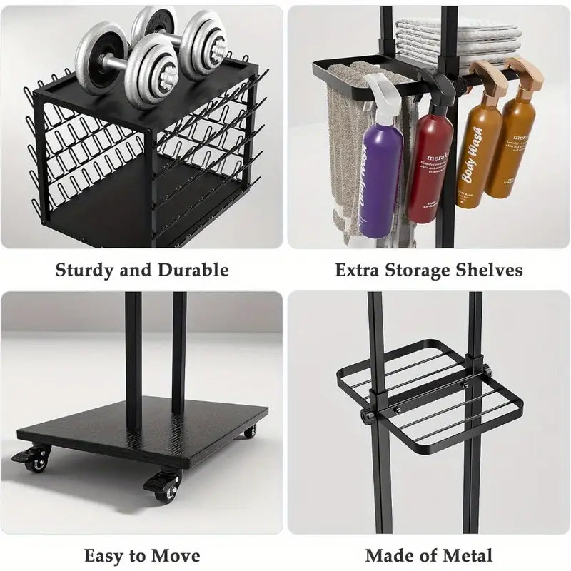 Braiding Hair Stand with Tray